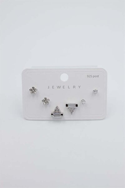toyigoo Multiple Set Earrings - Silver