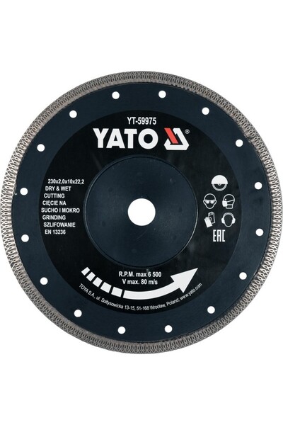 Other YT-59975 LAME DIAMANTATE YATO 230MM PENTRU CERAMICĂ