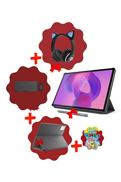 LENOVO Sim Kart Uyumlu 5G Idea Tab 2.4Ghz 8Gb 128Gb 11inch 2.5K Kılıf+Kalem+K...