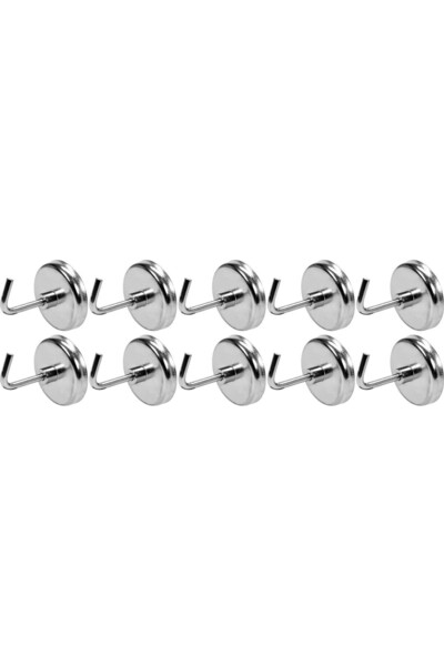 Other SET OF 10 MAGNETIC HOOKS YT-08690 YATO