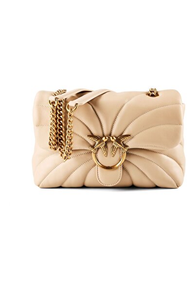 PİNKO Love Puff Schultertasche Leder 30 cm