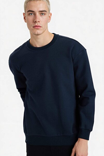 DeFacto Boxy Fit Pike Sweatshirt E1519Ax26Sp