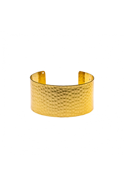 ARANA Hammered brass bracelet