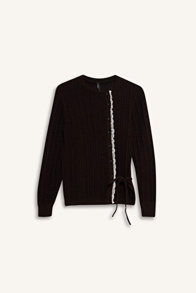 DeFacto Slim Fit Slim Fit Cardigan G9989Ax25Wn