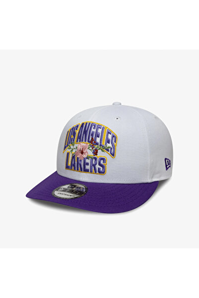 NEW ERA 9Fifty Snapback La Lakers Nba Wordmark White