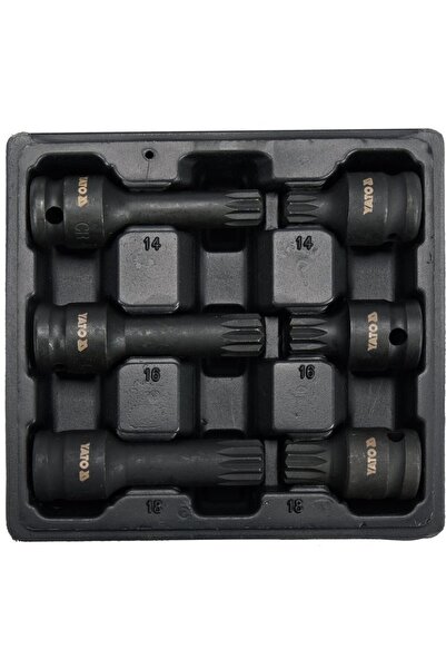 Other YT-10652 YATO 1/2" Impact Spline Wrench Set