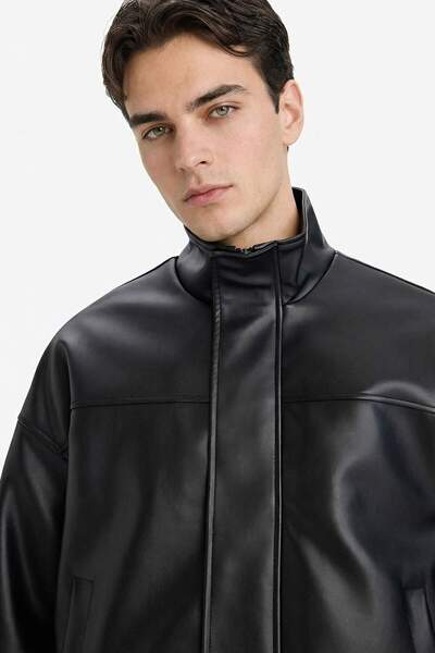 DeFacto Oversized Zippered Coat G7010Ax25Wn