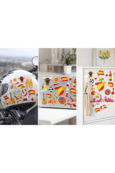 Limitless Design Spain Sticker Set – Spain