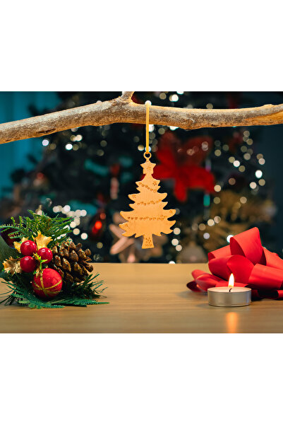 ARANA Copper decoration Pine tree, symbol of life and Christmas joy, 10–11 cm