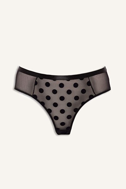 DeFacto Tulle Brazilian Panties G1554Ax26Sp