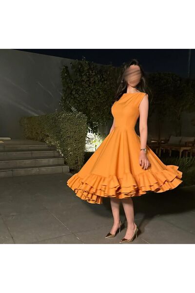 Almorjan 17pro Max Orange Dress