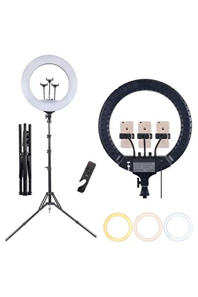 Moxti Ring Light LED Işık Halkası 21 Inç 54 cm Profesyonel Stüdyo Işığı ve 21...