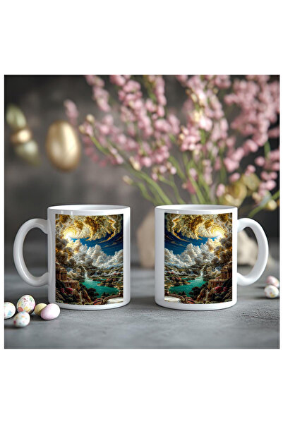 Çağlayan Reklam كأس السماء مطبوع