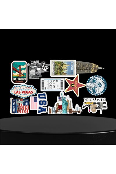 Limitless Design مجموعة ملصقات بتصميم نيويورك - ملصقات السفر والمدينة في مدين...