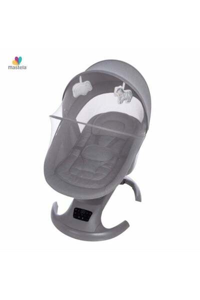 Mastela كرسي هزاز كهربائي ذكي للأطفال مع جهاز تحكم عن بعد، وبلوتوث، وشبكة نام...