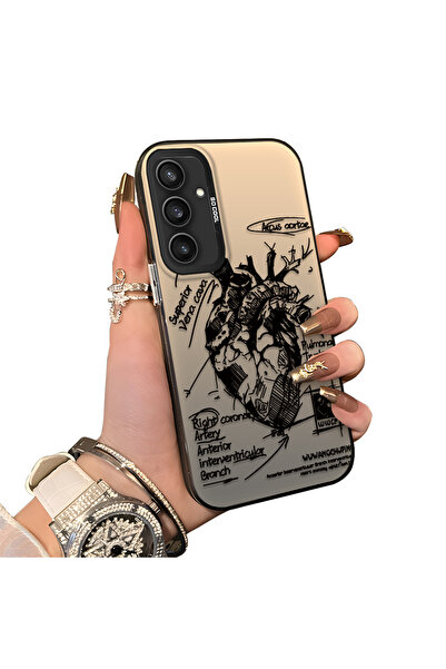 ucuc حافظة سيليكون متوافقة مع هاتف سامسونج جالاكسي S23 Fe ذات حافة صلبة ومضاد...