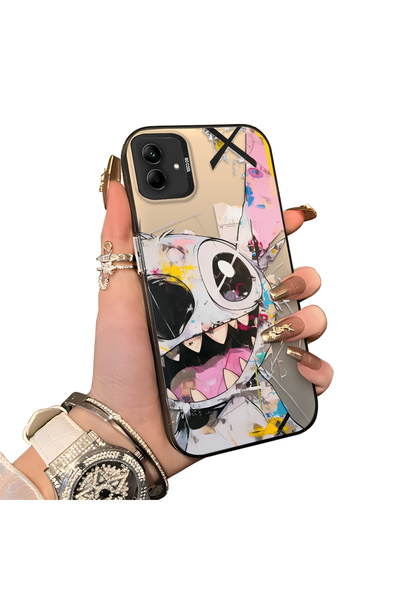 ucuc حافظة من السيليكون المتوافقة مع هاتف سامسونج جالاكسي A04e ذات حافة صلبة ...