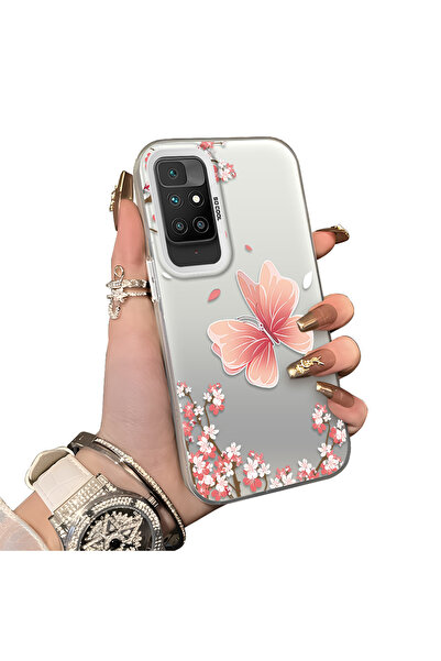 ucuc حافظة لهاتف Xiaomi Redmi 10 2022 متوافقة مع الحافة السيليكونية الصلبة وا...