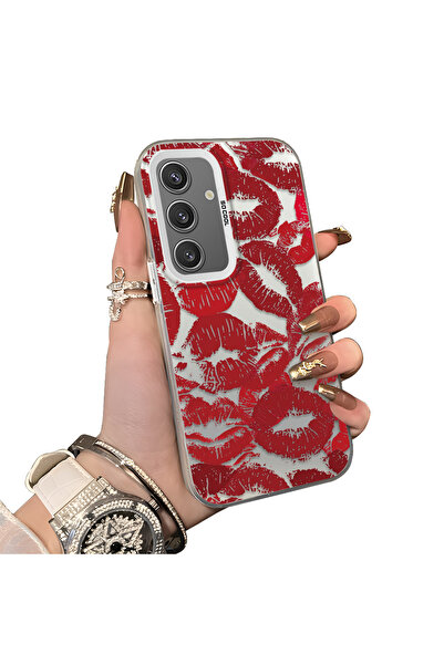 ucuc حافظة سيليكون متوافقة مع هاتف سامسونج جالاكسي S24 ذات حافة صلبة ومضادة ل...