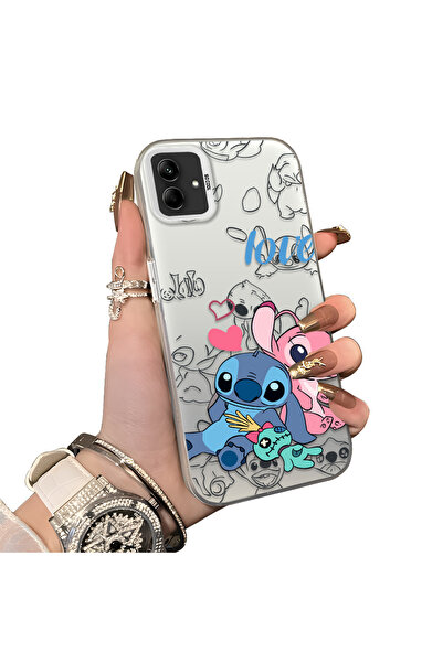 ucuc حافظة من السيليكون المتوافقة مع هاتف سامسونج جالاكسي A04e ذات حافة صلبة ...