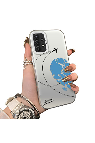 ucuc حافظة من السيليكون المتوافقة مع هاتف سامسونج جالاكسي A04s ذات حافة صلبة ...