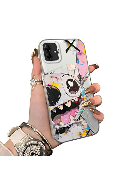 ucuc حافظة من السيليكون المتوافقة مع هاتف سامسونج جالاكسي A04 ذات حافة صلبة و...