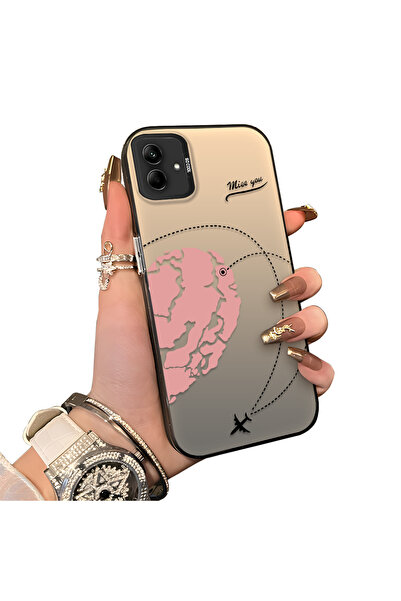 ucuc حافظة من السيليكون المتوافقة مع هاتف سامسونج جالاكسي A04e ذات حافة صلبة ...