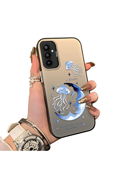 ucuc حافظة سيليكون متوافقة مع هاتف سامسونج جالاكسي M13/M23 ذات حافة صلبة ومضا...