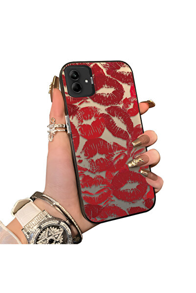 ucuc حافظة من السيليكون المتوافقة مع هاتف سامسونج جالاكسي A04 ذات حافة صلبة و...