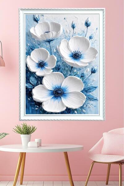 LUXRN Pictură murală înrămată Seria de modele cu aspect 3D Pictură decorativă...