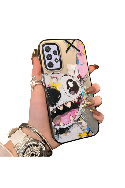 ucuc حافظة من السيليكون المتوافقة مع هاتف سامسونج جالاكسي A72 ذات حافة صلبة و...