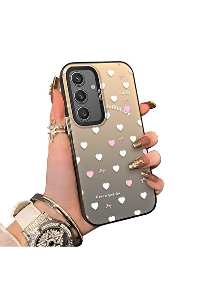 ucuc حافظة سيليكون متوافقة مع هاتف سامسونج جالاكسي S24 ذات حافة صلبة ومضادة ل...