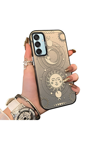 ucuc حافظة سيليكون متوافقة مع هاتف سامسونج جالاكسي M15 ذات حافة صلبة ومضادة ل...