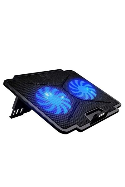 Generic COOLCOLD Adjustable Cooling Ventilator Black/Blue