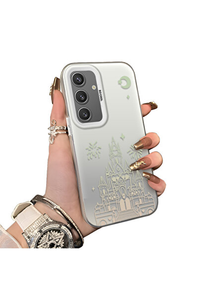 ucuc حافظة من السيليكون المتوافقة مع هاتف سامسونج جالاكسي S24 ذات حافة صلبة و...