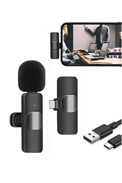 TUNKE Wireless Lavalier Microphone for Smartphones – Auto-Pair, Noise Reducti...