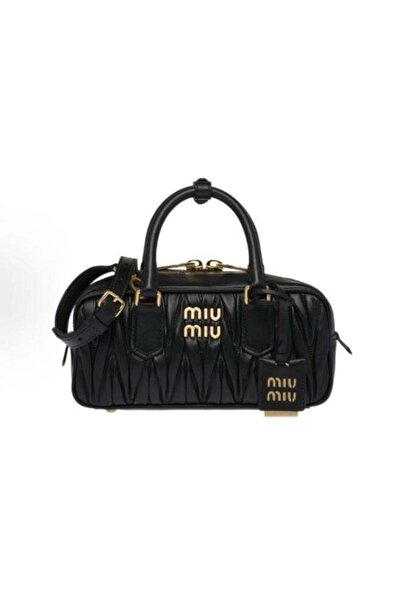 Generic Arcadie Top Handle Bag in Matelassé Nappa Leather Crossbody Shoulder