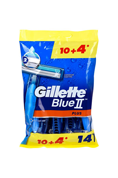 Gillette شفرات حلاقة بلو 2 بلس - 14 قطعة