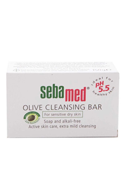 Sebamed صابون زيتون منظف للبالغين للبشرة الجافة والحساسة 150 غرام