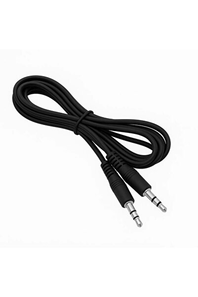 Powermaster Pm-26896 Black 3.5 mm Stereo Male-To-Male 1.5 Meter Aux Cable