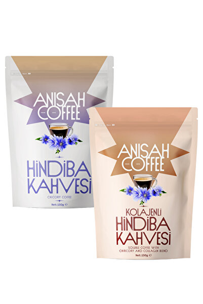 Anisah Coffee Hindiba Kahvesi Prebiyotik & Kolajen İçerikli 2x150gr | Lif Kay...