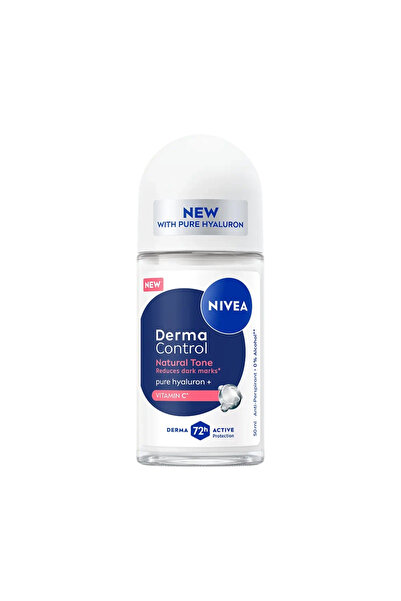 NIVEA Derma Natural Tone Roll On Reduces Dark Marks With Pure Hyaluron- 50ml