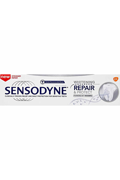 Sensodyne Daily Repair Toothpaste Powered by Novamin, Repair and Protect Whit...