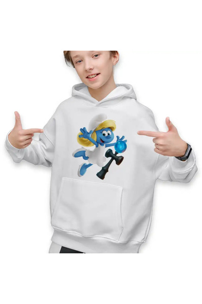 OEM Kids Boys Kendama Sweatshirt Smurfette Smurfs Gargamel