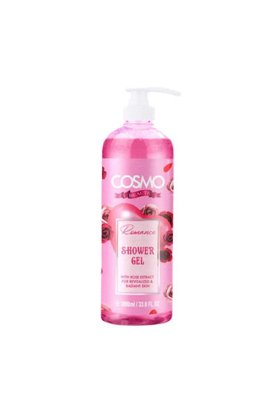 Cosmo Romance Shower Gel With Rose Extract- 1000ml