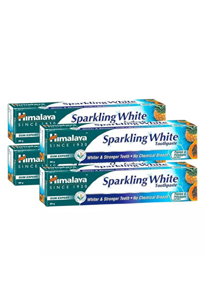 Himalaya Sparkling White Toothpaste Pack of 2pcs- 2 X 80gms