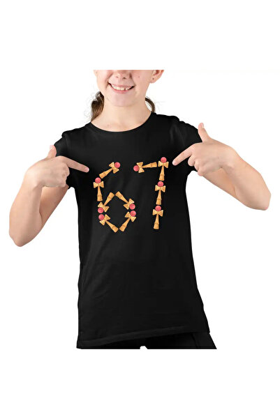 OEM Παιδικό μπλουζάκι Kendama για κορίτσια Six Seven 67 Six Seven