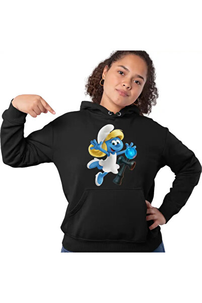 OEM Women's Kendama Sweatshirt Smurfette Smurfs Gargamel