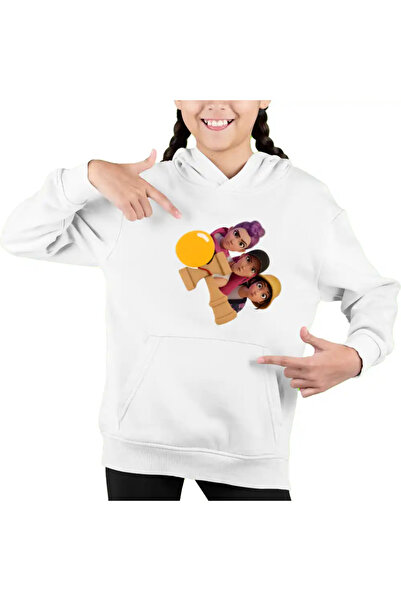OEM Kids Girls Kendama Hoodie Huntrix Mira Zoey Rumi Kpop Band