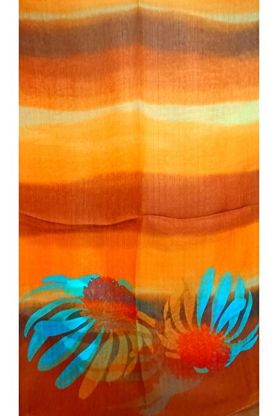 OMS Set 2 eșarfe MTC12 maro D 50 x 170 cm